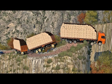 Extreme Hauling: Conquering the Most Dangerous Bag Delivery Route | Euro Truck Simulator 2