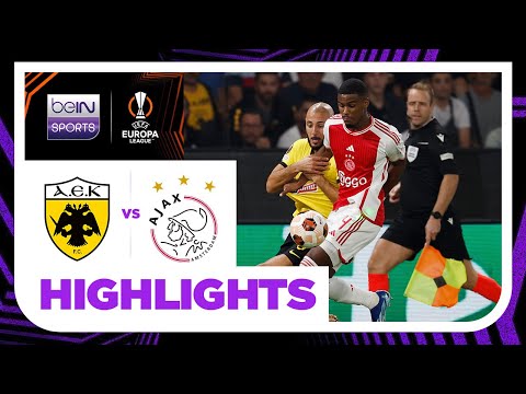 AEK Athens v Ajax | Europa League | Match highlights
