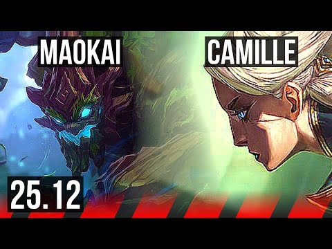 MAOKAI vs CAMILLE (TOP) | EUW Master | 25.12