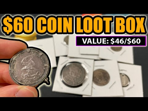 I Unboxed A $60 Mystery Coin Bag: Rare & Older Coins (Learning A Lesson)