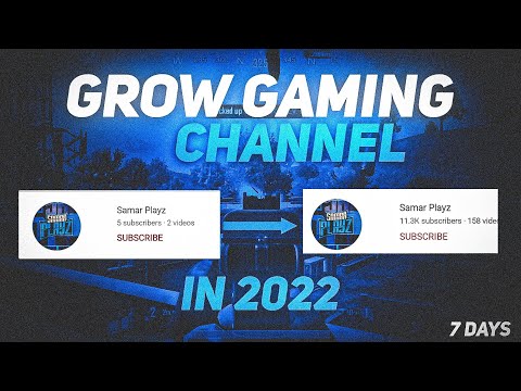 How To Grow Gaming Youtube channel In 2022 | Grow BGMI Montage Youtube Channel | Grow In 7 Days🔥