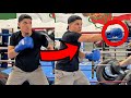 ALEX WASSABI SHOWS NEW KO PUNCHES TO KSI FOR FUTURE FIGHT IN FULL MEDIA WORKOUT
