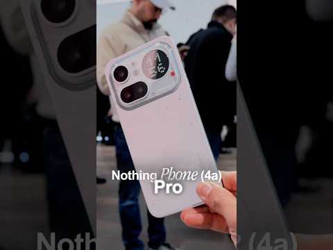 Nothing Phone (4a) Pro: The (a) series just went PRO 🦾