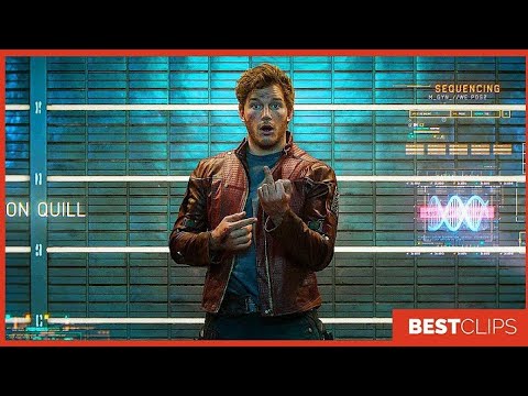 Star-Lord Middle Finger Scene | Guardians of the Galaxy (2014) Movie CLIP 4K