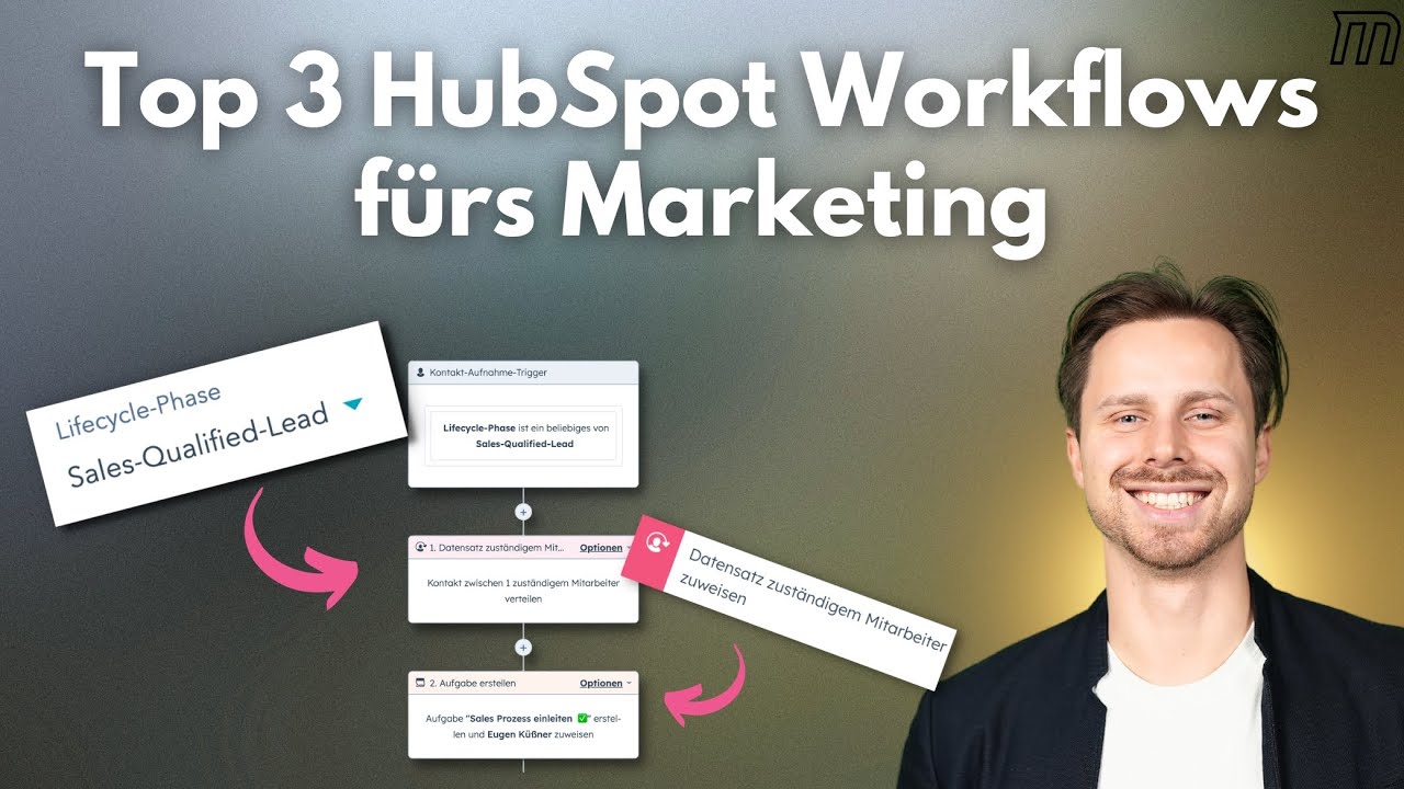 HubSpot Marketing Workflows: 3 Automationen die sofort Leads bringen