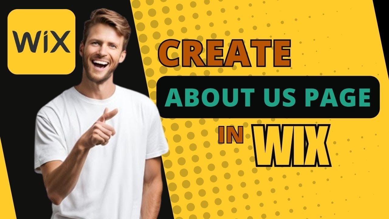Creating an About Us Page in Wix