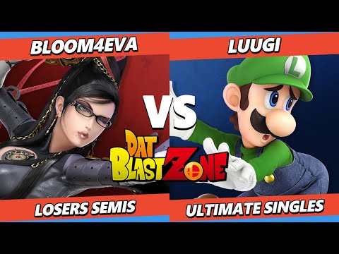 DAT BlastZone 33 LOSERS SEMIS - Bloom4Eva (Bayonetta) Vs. Luugi (Luigi) Smash Ultimate - SSBU