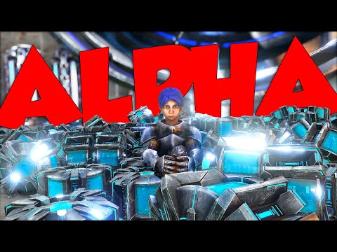 Counter Raiding The Alpha Tribe For Insane Profit!!! - ARK PvP