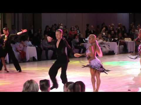 WDSF Youth Latin 1/8 cha cha Nikita Bugaev - Violetta Levchenko