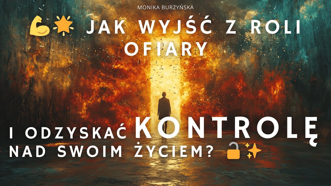 💪🌟 Jak Wyjść z Roli Ofiary i Odzyskać Kontrolę Nad Swoim Życiem? 🔓✨ #monikaburzyńska