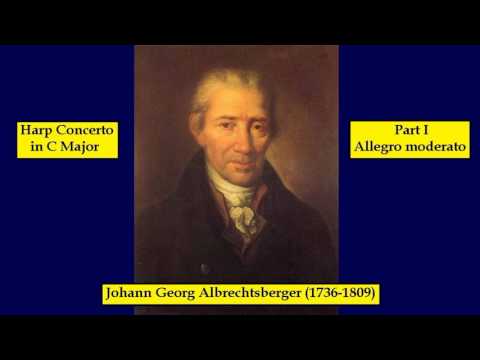 Johann G. Albrechtsberger (1736-1809) - Harp Concerto in C Major - Part I - Allegro moderato
