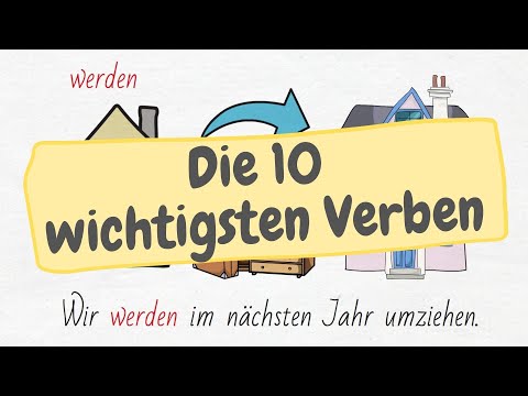 Deutsch lernen - Die 10 wichtigsten Verben