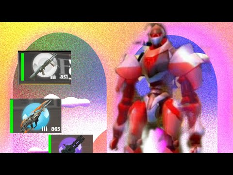 Rope Hero vice town machine gun +Minigun+Heavy blaster+impluse rifle vs big boss robot