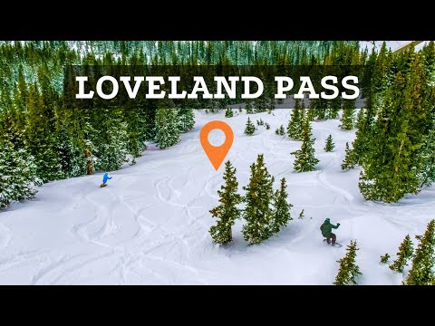 Backcountry Snowboarding | Loveland Pass | Colorado