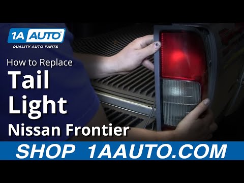How to Replace Tail Light 00-04 Nissan Frontier
