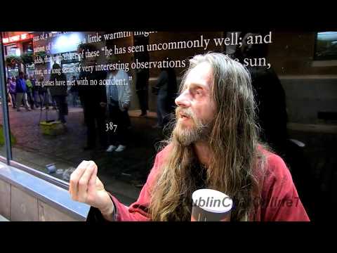 Love & health: what people in Dublin say. Temple Bar, Night-life, Irish accent.