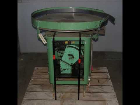 35" diameter rotary accumulation table