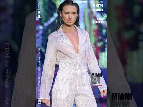 MISTER TRIPLE X IN WHITE CARD COLOR FROM MIAMI SWIM WEEK 2025