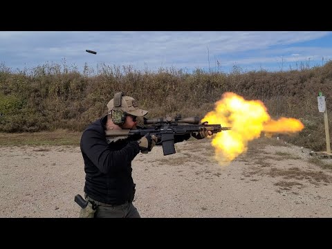 LMT MARS-H 13.5in Shooting Flames