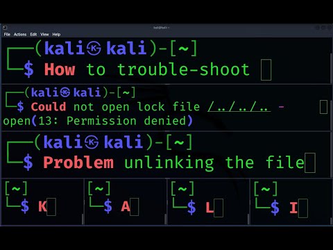 How to troubleshoot: update and upgrade Kali - 13: Permission denied