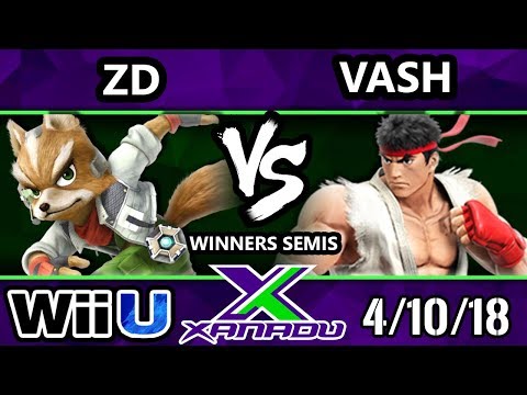 S@X 245 Smash 4 - ZD (Fox) Vs. Vash (Ryu)  - Wii U Winners Semis