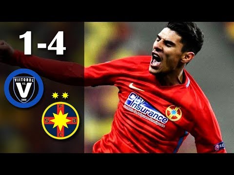 Cum s-au marcat golurile FC Viitorul - FCSB - 1 - 4 (0-1)