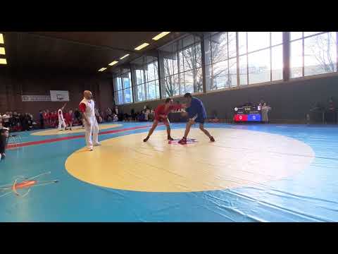 Nikita Savin  (Sambo 07 e.v. Hannover) - Mowsar Botukaev (TSV Bad Kissingen) / M18 - 71 kg