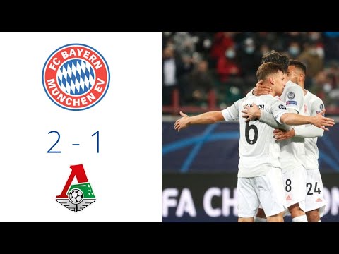 Bayern Munich vs lokomotiv Moscow 2-1 | Match highlights 27/10/2020