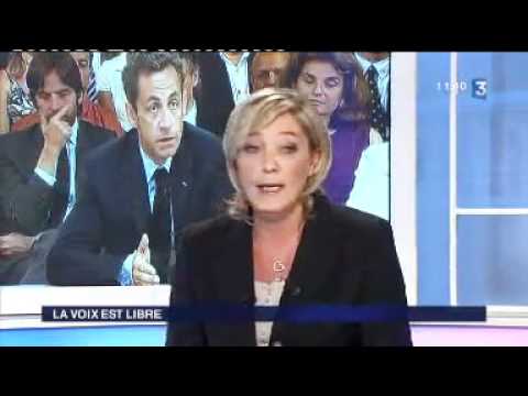 Marine Le Pen évoque le club "le Siècle"