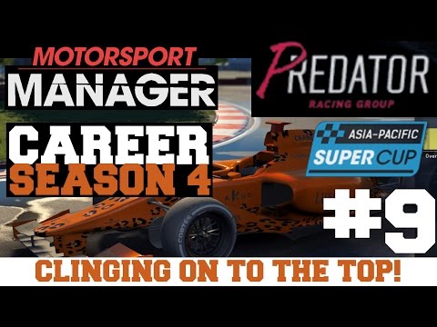 S0409: CLINGING ON TO THE TOP! Predator Racing - Motorsport Manager PC