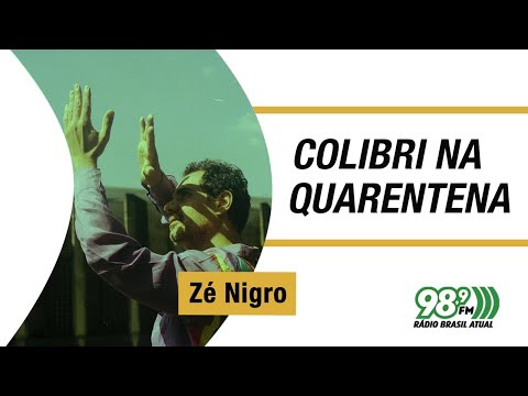 🔴  Colibri na Quarentena - 26.10.2021 - Zé Nigro