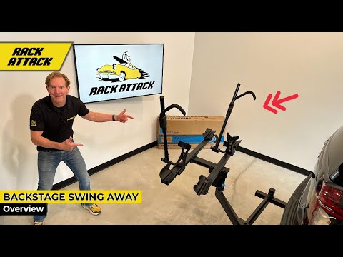 RockyMounts BackStage Swing Away Platform Bike Rack Overview (2022)
