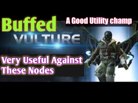Buffed Vulture - ability breakdown and Effective use / Marvel Contest of Champions