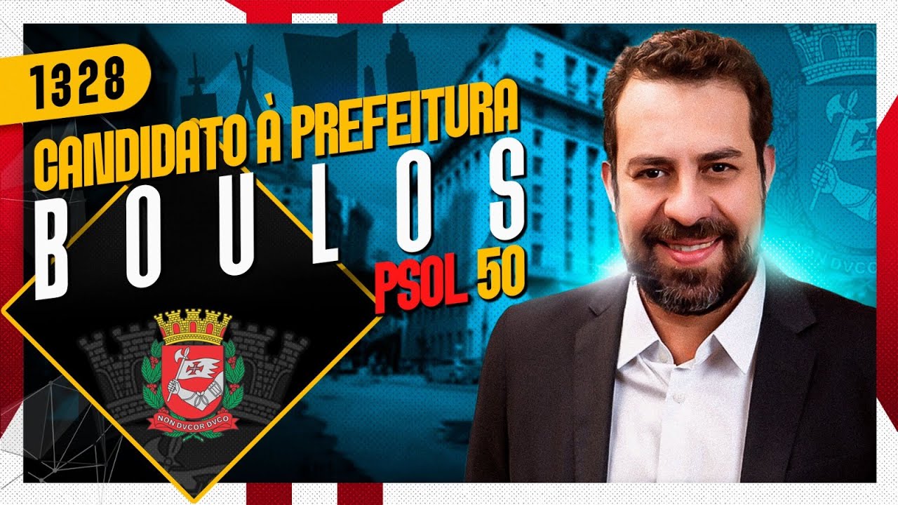 GUILHERME BOULOS (CANDIDATO À PREFEITURA DE SÃO PAULO) - Inteligência Ltda. Podcast #1328