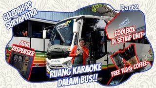 Download lagu THIS BUS USES A KARAOKE-STYLE SYSTEM! SURYAPUTRA BUS mp3