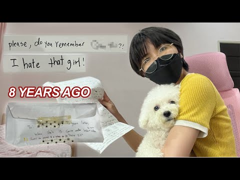 READING a letter from my dramatic 10 y/o self