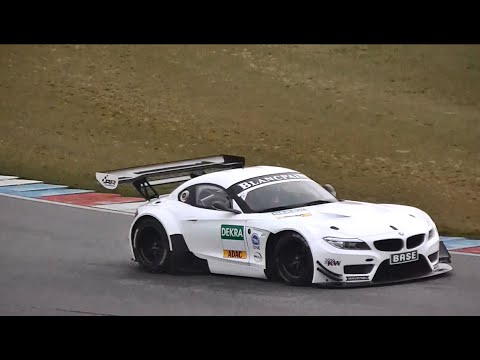 BMW Race Car Sound Battle: Z4 GT3 vs. M3 E92 GTR Screaming on Track!