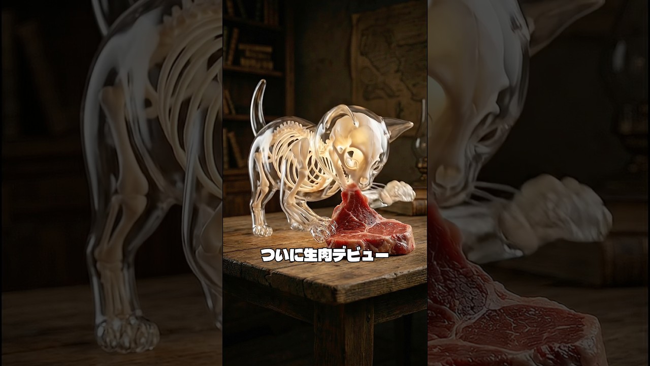 もしも猫がライオンに育てられたら？