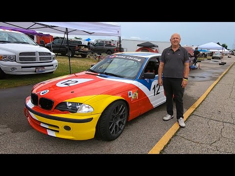 Thumbnail for 24 Hours of Lemons BMW E46 by TC Kline Racing - Interview and Test Drive at Gingerman Raceway by GAZ, BMW, video, Car, vide, BMW E46