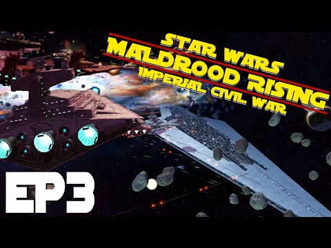 Warlord Zsinj Attacks the Fleet at Thanos |Star Wars Thrawn's Revenge|Maldrood Galactic Campaign EP3