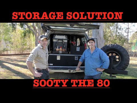 SOOTYS STORAGE SOLUTION! - SHAUNOS 80 SERIES FITOUT