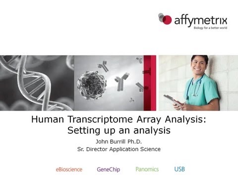 TAC Software Training - Human Transcriptome Array Analysis: Setting up an analysis