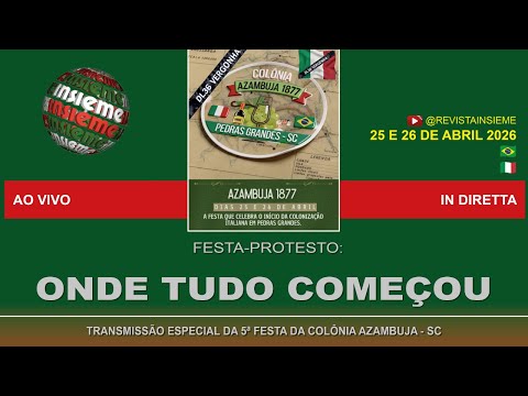 INSIEME AO VIVO | Pedras Grandes – Azambuja: festa-protesto
