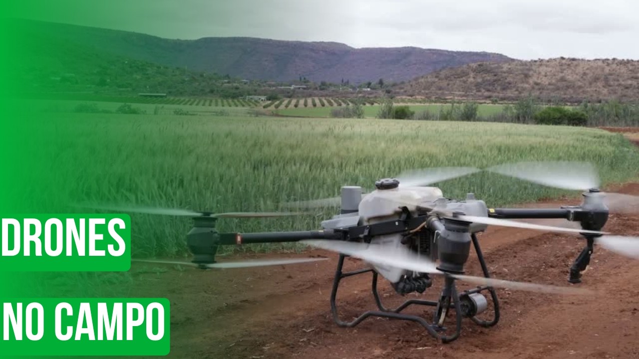 Drones no campo: Tecnologia que ganha cada vez mais espaço no agro!