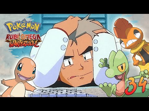 Pokémon RO StarterLocke Ep.34 - BUSCANDO UN STARTER ME ENCUENTRO ESTO...