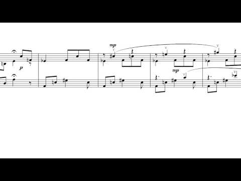 Jaap Cramer - Eludes for solo piano No. 2 [with score]