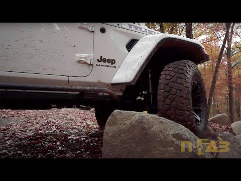 N-FAB TrailSlider - Fully Welded & Gusseted Rock Sliders