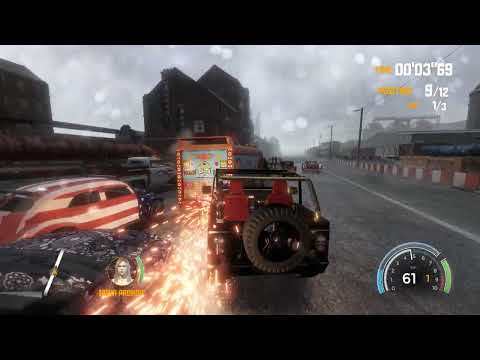 Flatout 4 Total Insanity Gameplay part 8 - 4K 60FPS no commentary