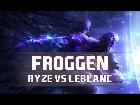 Froggen as Ryze vs LeBlanc - S8 MID Ranked Gameplay