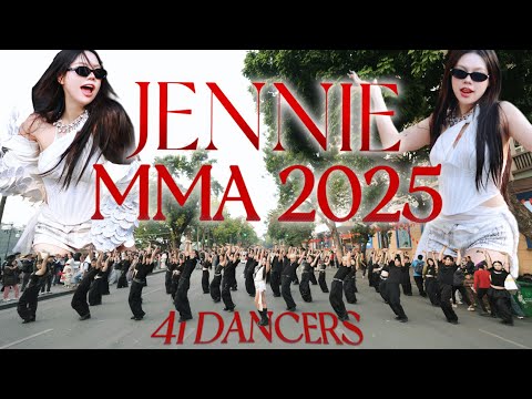[KPOP IN PUBLICㅣ41 DANCERS] FULL JENNIE MMA STAGE ( 2025 ver ) dance cover by B.T.B from VIETNAM